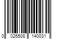 Barcode Image for UPC code 0026508140031