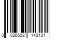 Barcode Image for UPC code 0026508143131