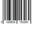 Barcode Image for UPC code 0026508153260