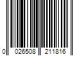 Barcode Image for UPC code 0026508211816