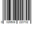 Barcode Image for UPC code 0026508220702