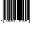 Barcode Image for UPC code 0026508221075