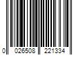 Barcode Image for UPC code 0026508221334