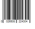 Barcode Image for UPC code 0026508224304