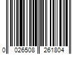 Barcode Image for UPC code 0026508261804