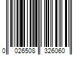 Barcode Image for UPC code 0026508326060