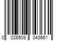 Barcode Image for UPC code 0026508343661