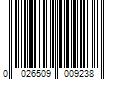 Barcode Image for UPC code 0026509009238