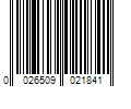 Barcode Image for UPC code 0026509021841