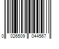 Barcode Image for UPC code 0026509044567