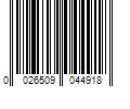 Barcode Image for UPC code 0026509044918