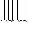 Barcode Image for UPC code 0026509072300