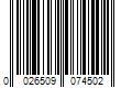 Barcode Image for UPC code 0026509074502