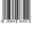 Barcode Image for UPC code 0026509083429