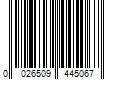 Barcode Image for UPC code 0026509445067