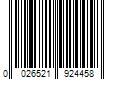 Barcode Image for UPC code 0026521924458