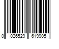 Barcode Image for UPC code 0026529619905