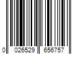 Barcode Image for UPC code 0026529656757