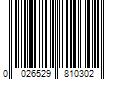 Barcode Image for UPC code 0026529810302