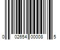 Barcode Image for UPC code 002654000085