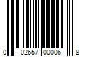 Barcode Image for UPC code 002657000068