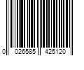 Barcode Image for UPC code 0026585425120