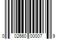 Barcode Image for UPC code 002660000079