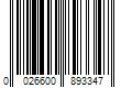 Barcode Image for UPC code 0026600893347