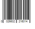 Barcode Image for UPC code 0026602216014