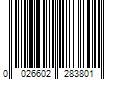 Barcode Image for UPC code 0026602283801