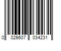 Barcode Image for UPC code 0026607034231