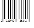 Barcode Image for UPC code 0026613129242