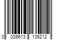 Barcode Image for UPC code 0026613135212