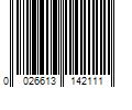 Barcode Image for UPC code 0026613142111