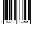 Barcode Image for UPC code 0026613174181