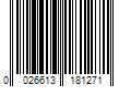 Barcode Image for UPC code 0026613181271