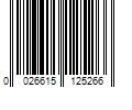 Barcode Image for UPC code 0026615125266