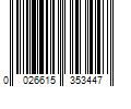 Barcode Image for UPC code 0026615353447