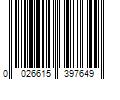 Barcode Image for UPC code 0026615397649