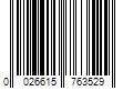 Barcode Image for UPC code 0026615763529