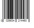 Barcode Image for UPC code 0026634214460