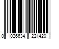 Barcode Image for UPC code 0026634221420