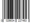 Barcode Image for UPC code 0026634227453