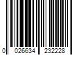 Barcode Image for UPC code 0026634232228