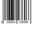 Barcode Image for UPC code 0026634236066