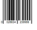 Barcode Image for UPC code 0026634239999