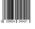 Barcode Image for UPC code 0026634240421