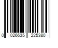 Barcode Image for UPC code 0026635225380