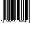 Barcode Image for UPC code 0026635263641