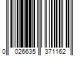 Barcode Image for UPC code 0026635371162